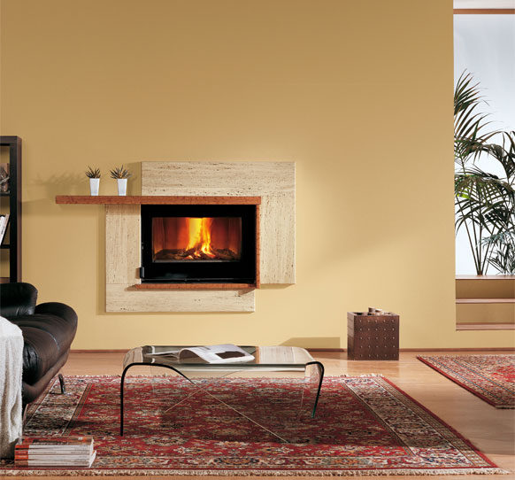 Thermoşemineu lemn Focolare 80 Crystal Ildro DSA